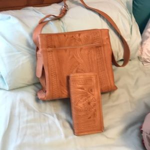 Leather purse